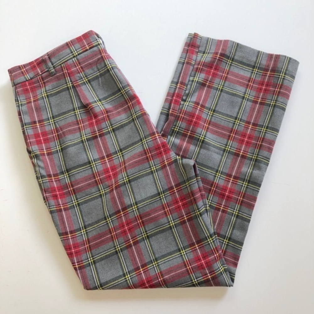 Free Generation tartan plaid pant, Sz. M